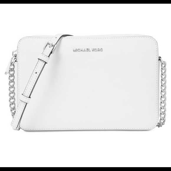 Michael Kors Handbags - Jet set saffiano leather cross body